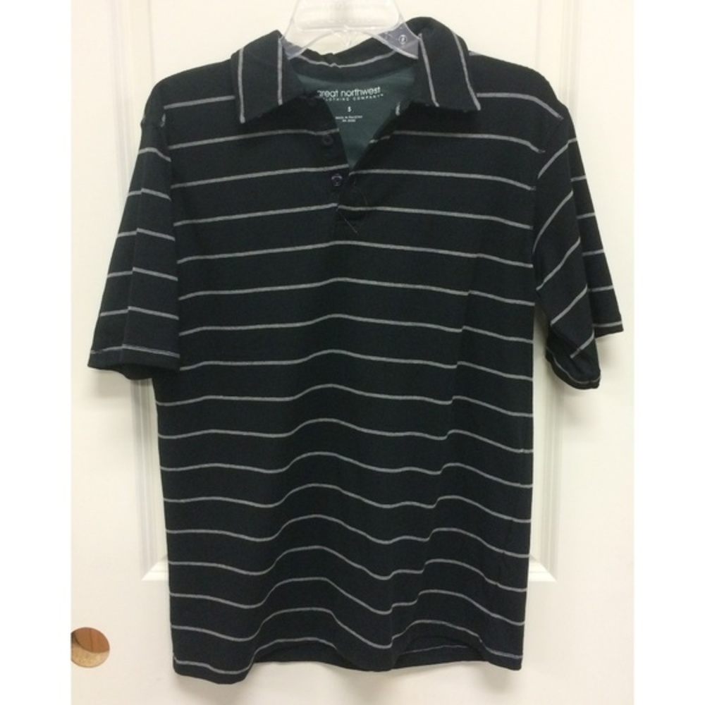 New Mens S Great Northwest Marled Polo Golf Shirt